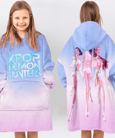 Huntr/X Galaxy Stage Unisex Blanket Hoodie