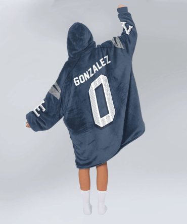 C.G 0 New England Football Unisex Blanket Hoodie