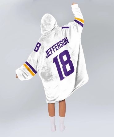 J.J 18 Minnesota Football Unisex Blanket Hoodie