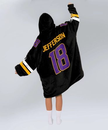 J.J 18 Minnesota Football Unisex Blanket Hoodie