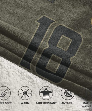 J.J 18 Minnesota Football Unisex Blanket Hoodie