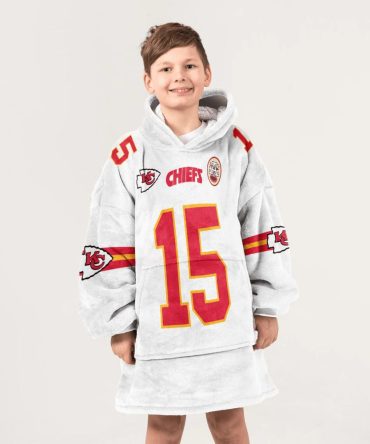 P.M 15 Kansas City Football Unisex Blanket Hoodie