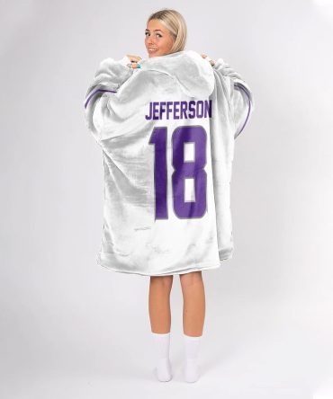 J.J 18 Minnesota Football Unisex Blanket Hoodie