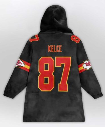 T.K 87 Kansas City Football Unisex Blanket Hoodie