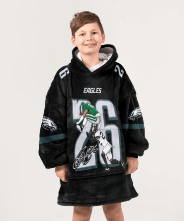 S.B 26 Philadelphia Football Unisex Blanket Hoodie