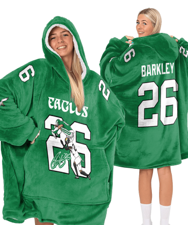 S.B 26 Philadelphia Football Unisex Blanket Hoodie