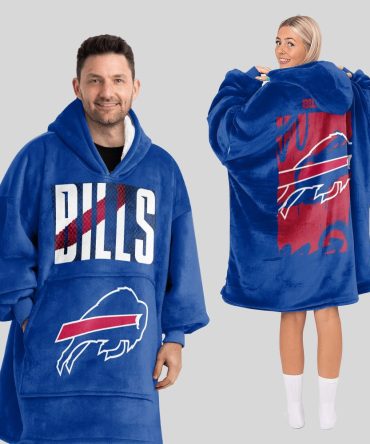 Buffalo Football Unisex Blanket Hoodie