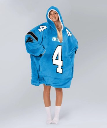 T.M 4 Carolina Football Unisex Blanket Hoodie