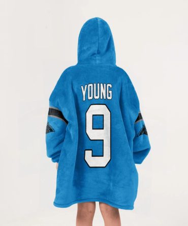 B.Y 9 Carolina Football Unisex Blanket Hoodie