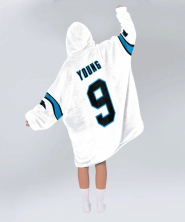 B.Y 9 Carolina Football Unisex Blanket Hoodie