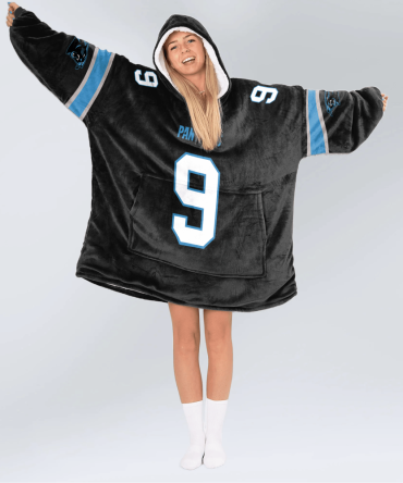 B.Y 9 Carolina Football Unisex Blanket Hoodie