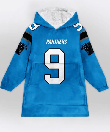 B.Y 9 Carolina Football Unisex Blanket Hoodie