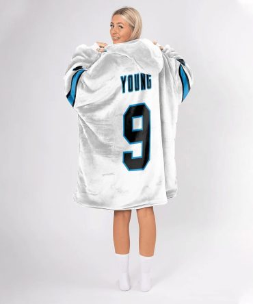 B.Y 9 Carolina Football Unisex Blanket Hoodie