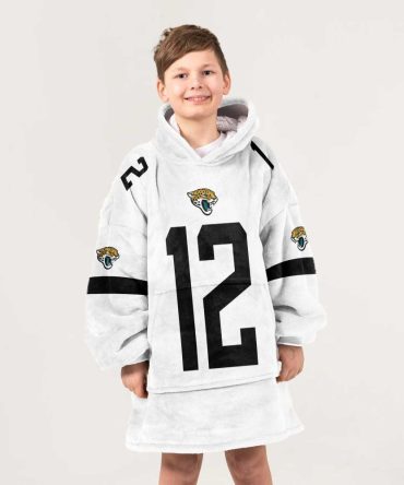 T.H 12 Jacksonville Football Unisex Blanket Hoodie