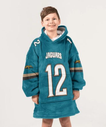 T.H 12 Jacksonville Football Unisex Blanket Hoodie