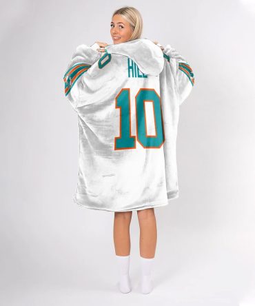 T.H 10 Miami Football Unisex Blanket Hoodie