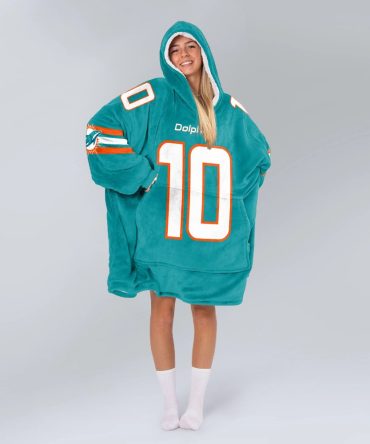 T.H 10 Miami Football Unisex Blanket Hoodie
