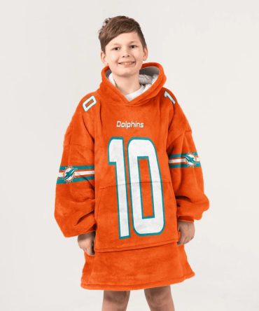 T.H 10 Miami Football Unisex Blanket Hoodie