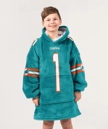 T.T 1 Miami Football Unisex Blanket Hoodie