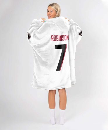B.R 7 Atlanta Football Unisex Blanket Hoodie