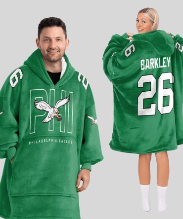 Phi S.B 26 Philadelphia Football Unisex Blanket Hoodie