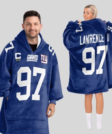 New York G Football Team Unisex Blanket Hoodie
