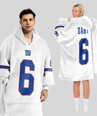 J.D 6 New York G Football Unisex Blanket Hoodie