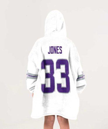 A.J 33 Minnesota Football Unisex Blanket Hoodie