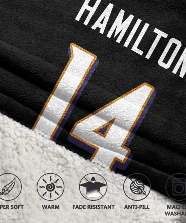 K.H 14 Baltimore Football Unisex Blanket Hoodie