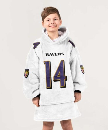 K.H 14 Baltimore Football Unisex Blanket Hoodie