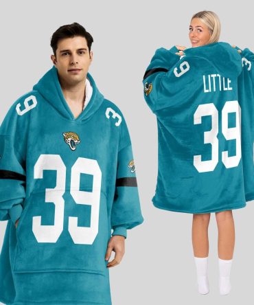 C.L 39 Jacksonville Football Unisex Blanket Hoodie