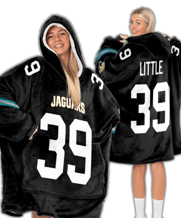 C.L 39 Jacksonville Football Unisex Blanket Hoodie