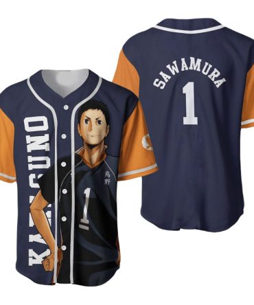Anime-Inspired Sawamura Baseball Jersey – Stylish Sportswear For Fans