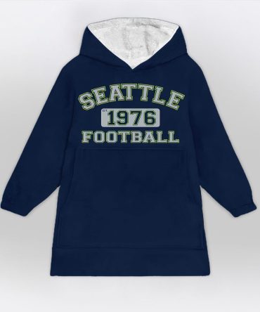 Seattle Football Blanket Hoodie