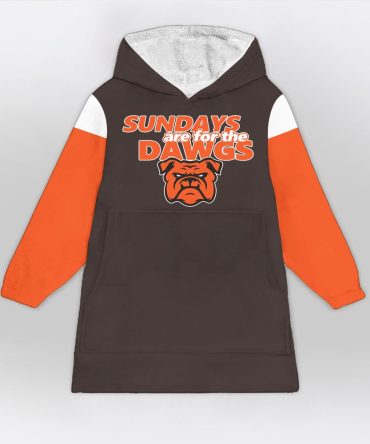 Sundays Are For The Dawgs Blanket Hoodie