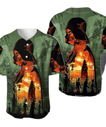 Galaxy Warrior Baseball Jersey – Retro Sci-Fi Design, Unisex Casual Shirt