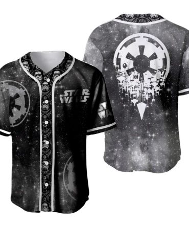 Star Wars Galactic Empire Baseball Jersey - Cosmic Design For Fans