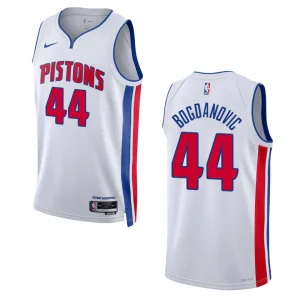 Bojan Bogdanovic White Association Edition 2022-23 Detroit Pistons Swingman Jersey - Alzaintravels