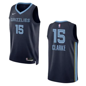 Brandon Clarke Navy Icon Edition 2022-23 Memphis Grizzlies Swingman Jersey - Alzaintravels