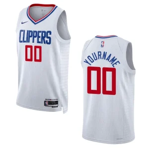Custom White Association Edition 2022-23 Los Angeles Clippers Swingman Jersey - Alzaintravels