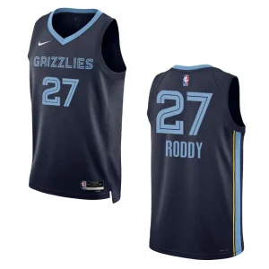 David Roddy Navy Icon Edition 2022-23 Memphis Grizzlies Swingman Jersey - Alzaintravels