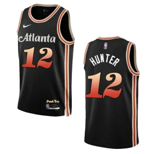 De'Andre Hunter Black City Edition 2022-23 Atlanta Hawks Swingman Jersey - Alzaintravels