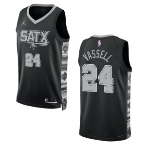Devin Vassell Black Statement Edition 2022-23 San Antonio Spurs Swingman Jersey - Alzaintravels