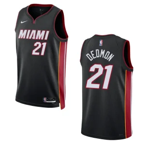 Dwayne Dedmon Black Icon Edition 2022-23 Miami Heat Swingman Jersey - Alzaintravels