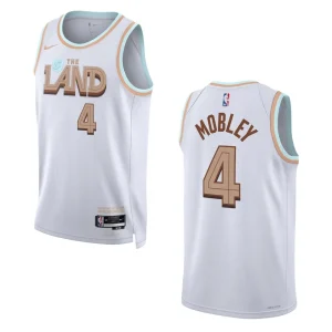 Evan Mobley White City Edition 2022-23 Cleveland Cavaliers Swingman Jersey - Alzaintravels