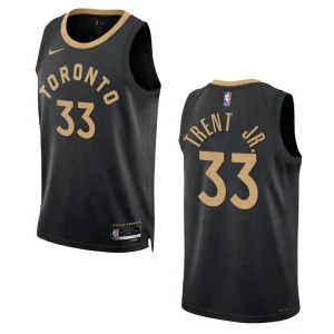 Gary Trent Jr. Black City Edition 2022-23 Toronto Raptors Swingman Jersey - Alzaintravels