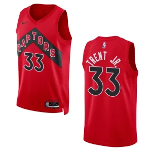 Gary Trent Jr. Red Icon Edition 2022-23 Toronto Raptors Swingman Jersey - Alzaintravels