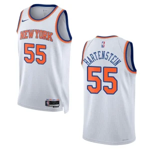 Isaiah Hartenstein White Association Edition 2022-23 New York Knicks Swingman Jersey - Alzaintravels