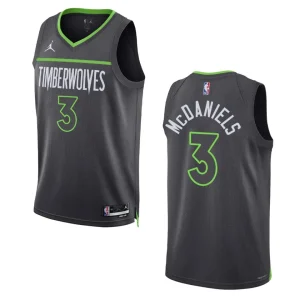 Jaden McDaniels Black Statement Edition 2022-23 Minnesota Timberwolves Swingman Jersey - Alzaintravels