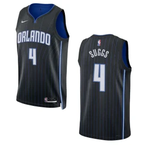 Jalen Suggs Black Icon Edition 2022-23 Orlando Magic Swingman Jersey - Alzaintravels